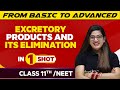 Excretory Products And Its Elimination In One Shot JEE NEET Class 11th Boards Victory Batch