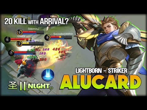 Alucard Lightborn - Striker Arrival Spells? My Savage Please? 圣 || ɴιɢнт｡ - Mobile Legends