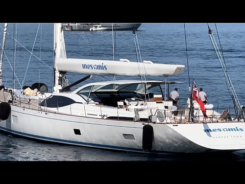 MES AMIS | Fitzroy Yachts | luxury sailing yacht for charter. @Emman’s Vlog FR
