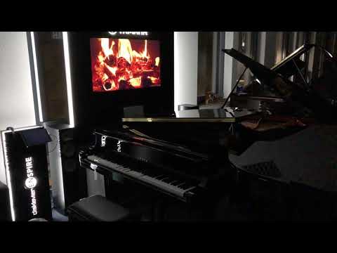 Selbstspielender Yamaha Enspire Flügel/Disklavier GB1 ♫ Musikhören im Pianelli Music-Store ♫