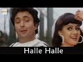 Halle Halle Full Video Song Rishi Kapoor Anil Kapoor Sridevi