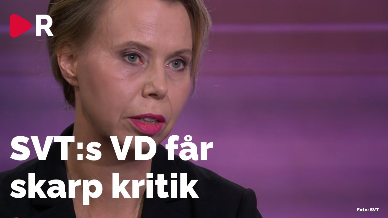 Gjorde SVT:s VD bort sig i 30 minuter?