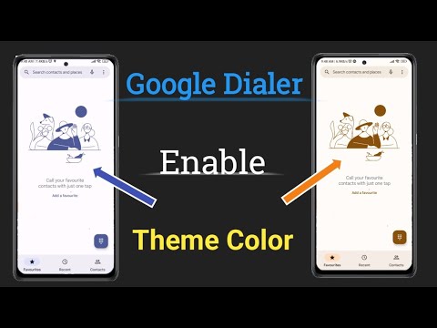 google dialer & Messages theme colour change | how to change theme in dialer and messages