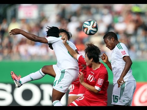 Korea DPR v. Nigeria, Canada 2014 HIGHLIGHTS