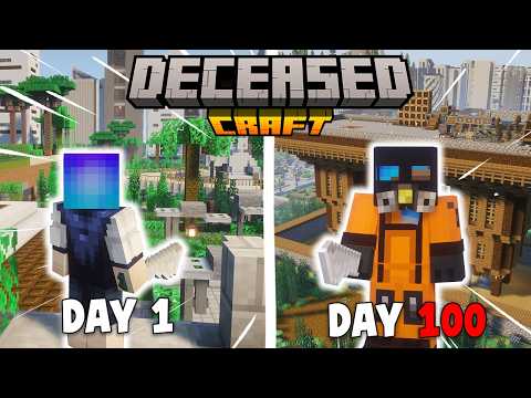 100 Hari Minecraft ZOMBIE APOCALYPSE CITY