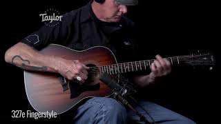 Video thumbnail for Taylor 327e Grand Pacific Round Shoulder Dreadnought by Coleman's Music