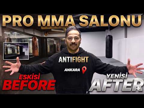 Salonumu MMA Salonuna Çevirdim! Baştan Sona Dönüşüm (BJJ & MMA)
