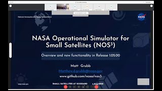 4 – NASA Operational Simulator for Small Satellites – Overview, New Functionality in Release 1.05.00