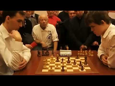 Young Magnus Carlsen vs GM Savchenko!