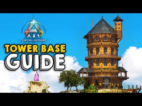 Ultimate All-in-One Tower Base | Building Tutorial | ARK: Survival Ascended