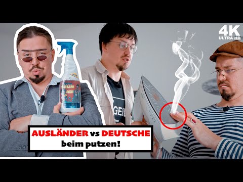 Germans and foreigners cleaning (comparison)
