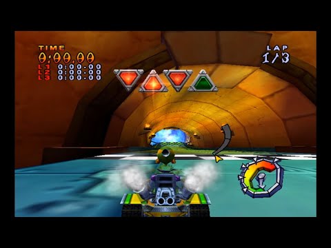 Crash Nitro Kart (CNK) | Hyper Spaceway | Velo Time Trial