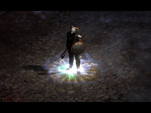 Auradin with four active Auras Diablo 2 Resurrected