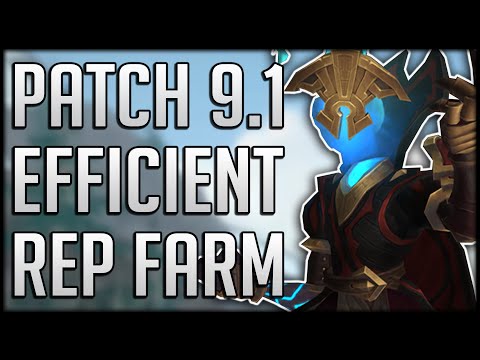 How To EFFICIENTLY Farm Rep In Patch 9.1 for The Deaths Advance & Archivists Codex Factions