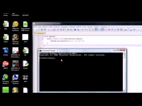 Java Programming Tutorial   2   Running a Java Program