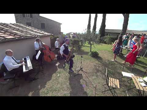 Jazz Band For Weddings in Tuscany Italy - Live Clip