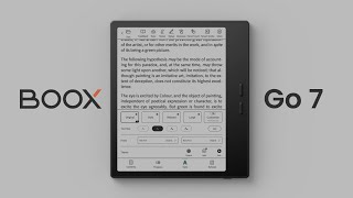 BOOX Go 7 - Gọn, nhẹ, tiện, giờ đã hỗ trợ thêm bút!