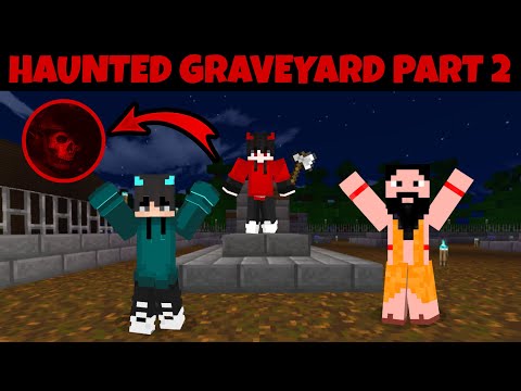 Sparkle Boy - Minecraft Haunted Graveyard Horror Story in Hindi Lungi Baba Saved Me Part 2