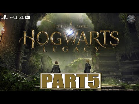 Hogwarts Legacy PS4 Pro Gameplay Walkthrough Part 5 FULL GAME (No Commentary)