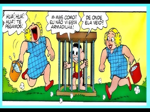 Cascão - Precisando de um banho - gibis Quadrinhos Turma da Mônica