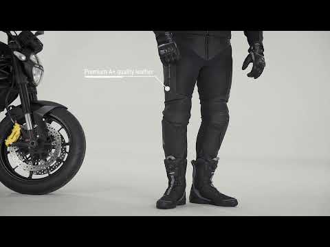 SHIMA PISTON I Leather Mesh I Riding Pants