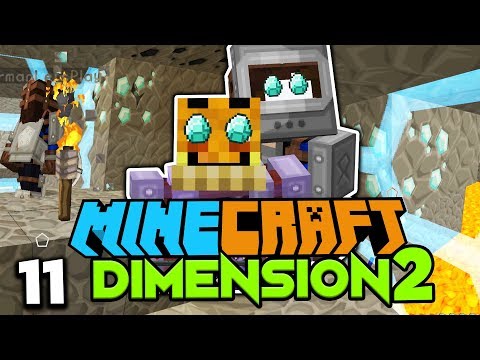 INSANE REVEAL: Minecraft DIMENSION 2 - DIAAAAAS SPOTTED! 😱