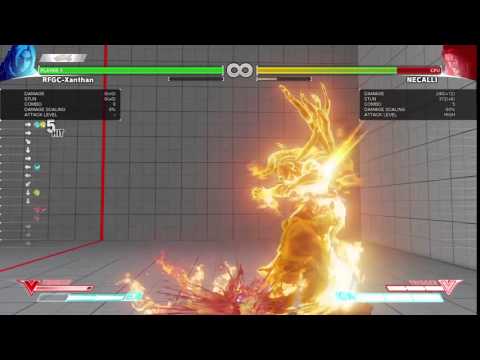 SFV Beta - Momochi V-Trigger Combo