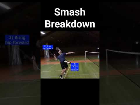 Badminton Smash Slow Motion