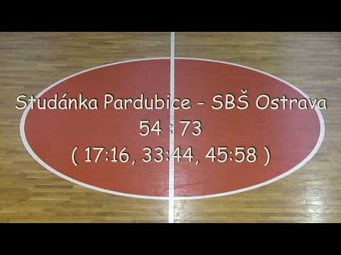 2018 1124 Basket U15 Liga U15 Studánka Pardubice -  SBŠ Ostrava
