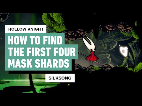 Hollow Knight: Silksong - How To Find the First Four Mask Fragments (Extra Health)