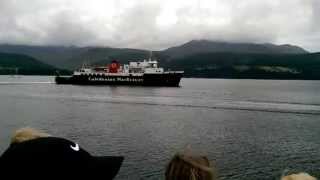preview picture of video 'MV Isle of Arran Leaving Brodick'