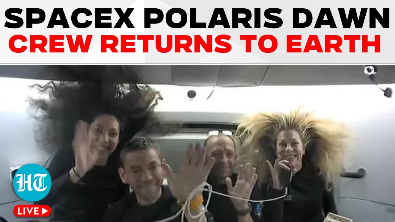 LIVE | SpaceX Polaris Dawn Astronauts To Return Earth After Record-Breaking Mission | Elon Musk
