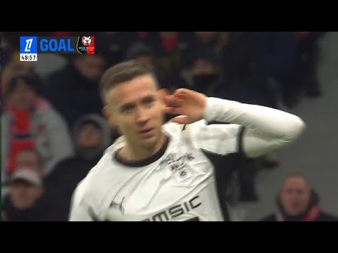 But de Przemyslaw Frankowski | Lille vs Rennes 0-2 | Résumé & Buts | Ligue 1 25/26