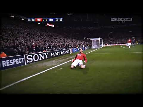 Cristiano Ronaldo Knee Slide vs Inter ● 2009 UHD 4K ( Free Clip For Edits )