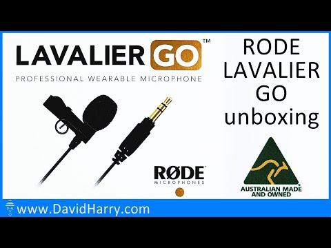 Rode Lavalier GO unboxing
