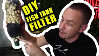 How to build a fish tank filter - DIY aquarium fil