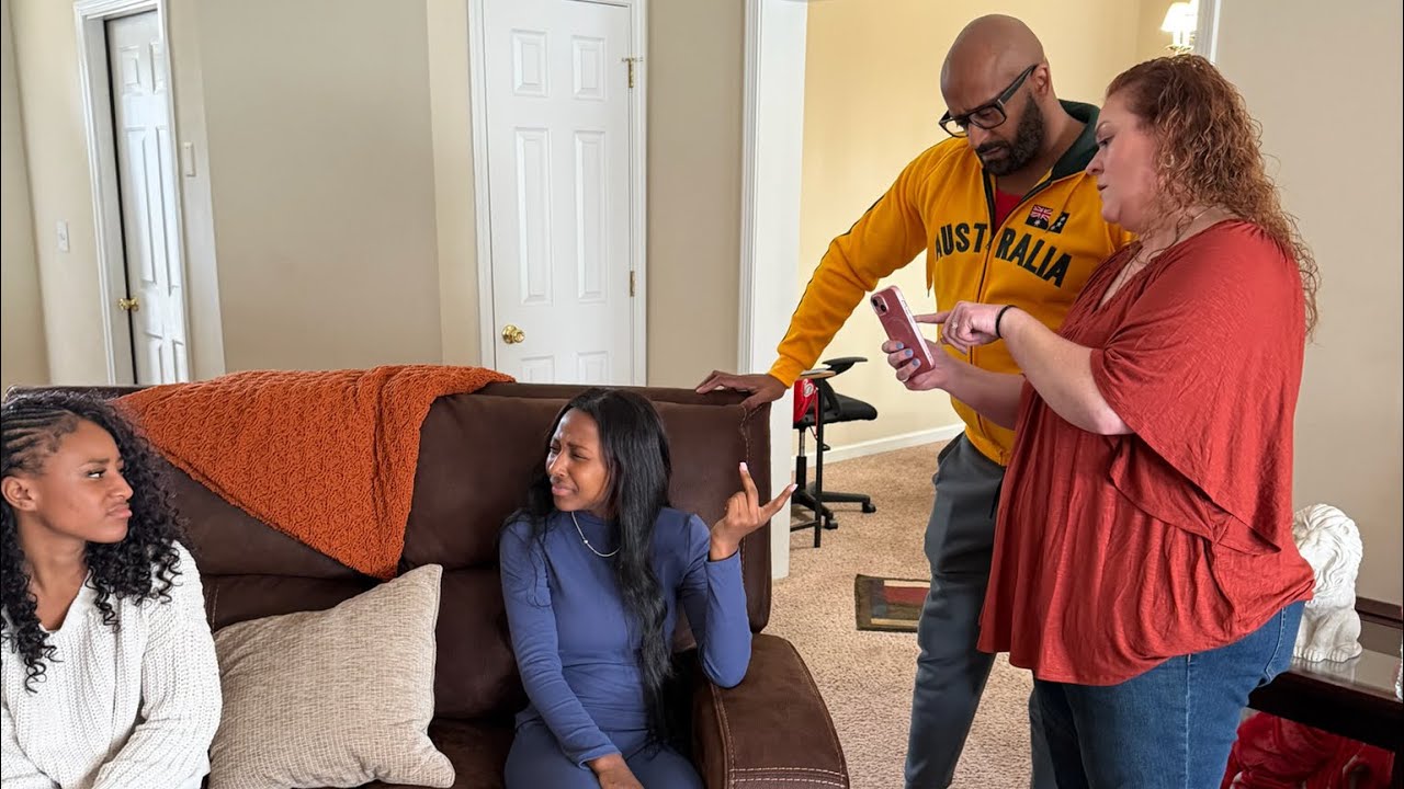 Larry sees the messages and asks Brooke to be honest if her and Isaiah doing stuff