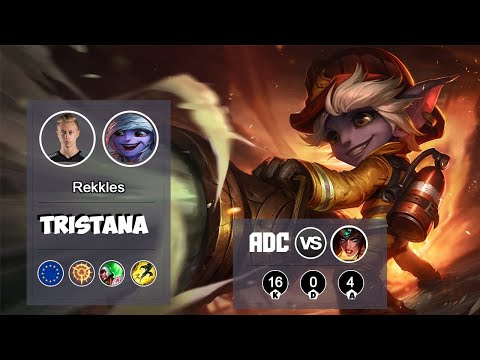 REKKLES DESTROYS CHALLENGER WITH TRISTANA VS SIVIR BOT | LOL | S9 EUW Challenger - Full Gameplay