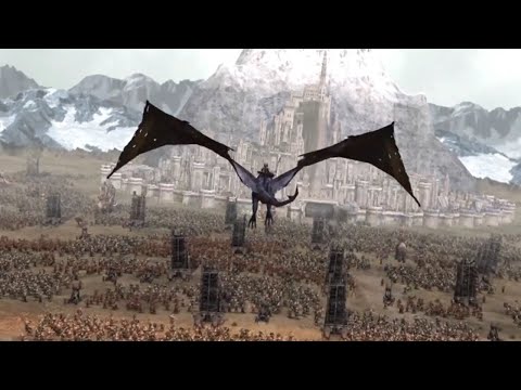 EASIEST MISSION YET? BFME 1 Good Campaign Minas Tirith