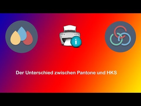 Der Unterschied zwischen Pantone und HKS!