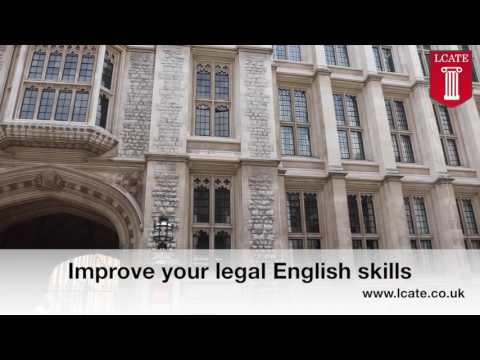 Legal English - Online Certificate - Learning from lawyers if fun - LCATE