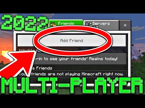 How To Play Multiplayer In Minecraft Bedrock Edition 2022! (Android, IOS, Xbox, PS5, Windows 11)
