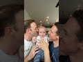 Gay Couple Surprise Their Son With Kisses Gaydads Samesexparents Newdads Baby