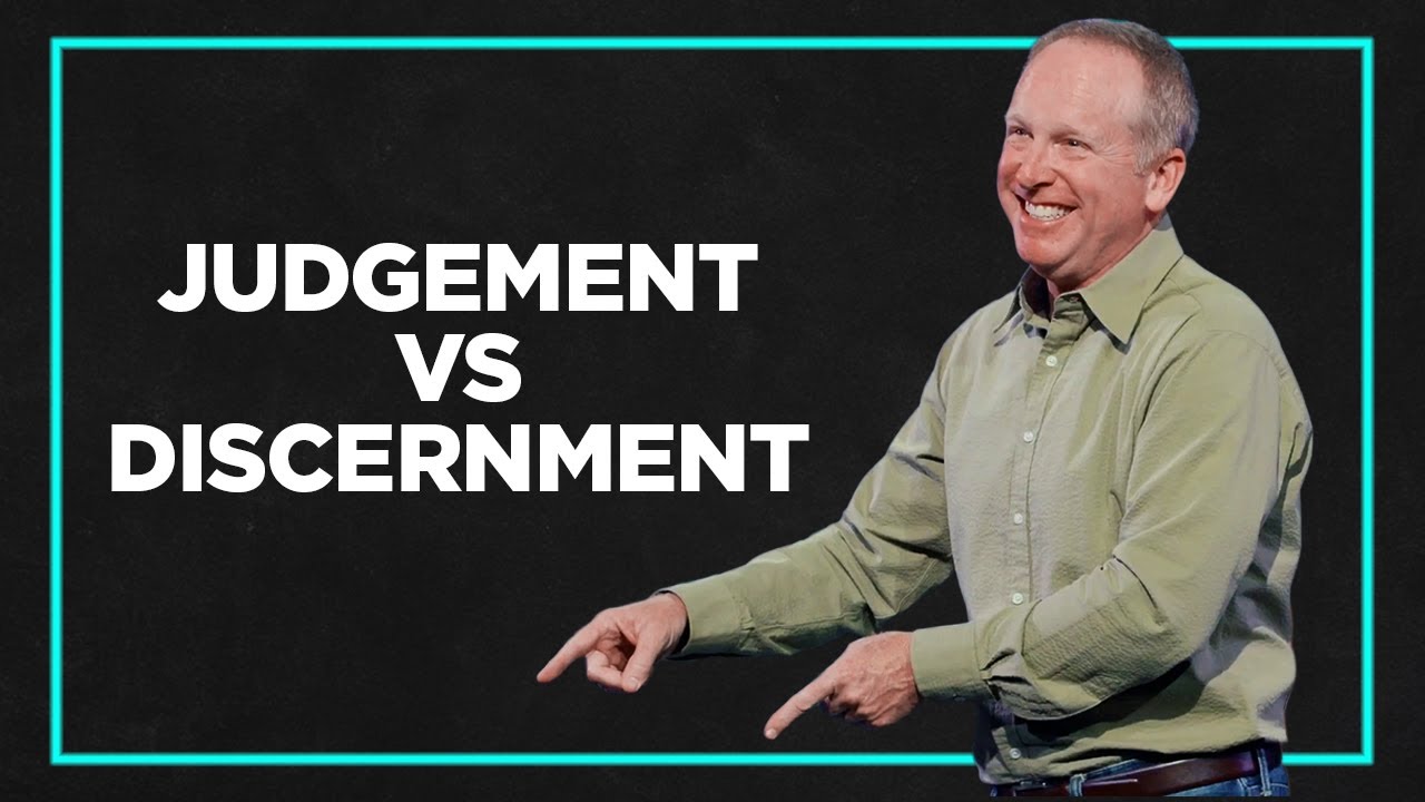 Judgement vs Discernment | Mac Richard