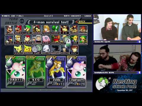 Resting Stitch Face | Doubles - Winners Semi Finals - Espi & Naztoise vs KC & Scruffyhearts