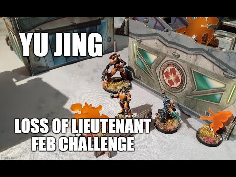 Infinity Battle Reports - Yu Jing (Loss of Lieutenant CC Challenge)
