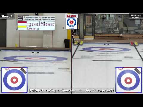 Kim/Jeong vs. Hilker/Lambert - Draw 1 - Curling Stadium Alberta Curling Series Doubles