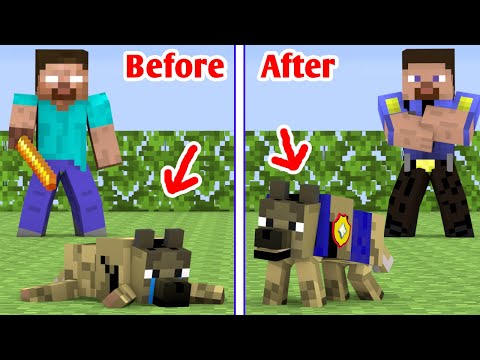 Poor Police Dog - Minecraft Animation
