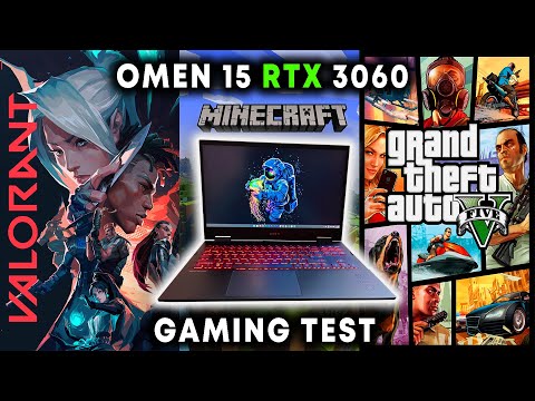 Игровой тест HP Omen 15 Ryzen 7 5800H + RTX 3060