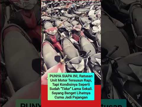 Ratusan Motor yg 'Tidur' Abadi #shortvideo #trending #viral #viralvideo #shorts #short #bike #fyp